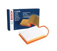 BOSCH Luftfilter F026400220 | Restringe Partículas de la Entrada de Aire, Resiste a la Humedad, con Alta Resistencia a la Tracción