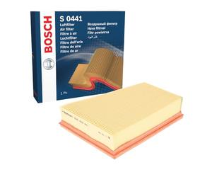BOSCH Luftfilter F026400441 | Restringe Partículas de la Entrada de Aire, Resiste a la Humedad, con Alta Resistencia a la Tracción