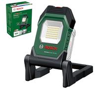 Bosch Luz de trabajo LED/ lámpara de construcción/foco portátil UniversalWorkLight 18V-2100 (máx. 2100 lúmenes, 3 niveles de ajuste de brillo, cabezal plegable con 10 posiciones; sin batería)