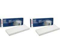 Bosch M2017 Filtro de Habitáculo Estándar - Filtro de Repuesto - Eficaz Contra Polen y Polvo, para un Aire más Limpio en el Vehículo (Paquete de 2)