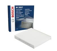 Bosch M2057 Filtro de Habitáculo Estándar para Coche Filtro de Repuesto | Filtro de Repuesto - Eficaz Contra Polen y Polvo, para un Aire más Limpio en el Vehículo
