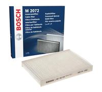 Bosch M2072 Filtro de Habitáculo Estándar para Coche Filtro de Repuesto | Filtro de Repuesto - Eficaz Contra Polen y Polvo, para un Aire más Limpio en el Vehículo
