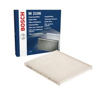 Bosch M2106 Filtro de Habitáculo Estándar para Coche Filtro de Repuesto | Filtro de Repuesto - Eficaz Contra Polen y Polvo, para un Aire más Limpio en el Vehículo