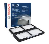 Bosch M2275 Filtro de Habitáculo Estándar - Filtro de Repuesto - Eficaz Contra Polen y Polvo, para un Aire más Limpio en el Vehículo - Juego de 2 Filtros