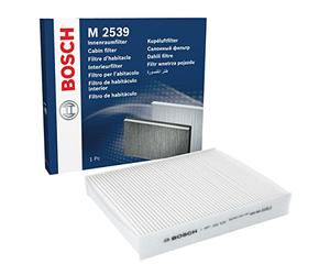 Bosch M2539 Filtro de Habitáculo Estándar para Coche Filtro de Repuesto | Filtro de Repuesto - Eficaz Contra Polen y Polvo, para un Aire más Limpio en el Vehículo
