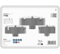 Bosch Madera And Drywall Conjunto Sierra de Agujero Con Soporte Enganche+