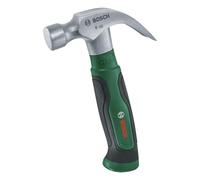 Bosch Martillo garra 225 g / 8 oz (corto, superficie impacto dura; acero resistente con carbono; garra V; empuñadura ergonómica, núcleo fibra vidrio; baja vibración)