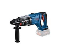 Bosch Professional 18V System martillo perforador a batería GBH 18V-28 D, KickBack Control, incl paño de limpieza, empuñadura auxiliar, calibre de profundidad, sin batería/cargador