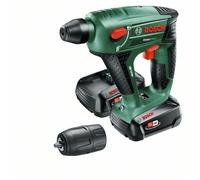 Bosch martillo perforador a batería uneo maxx (2 baterías, 2,5 ah, s