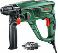 Bosch Martillo perforador PBH 2100 SRE, Adaptador SDS, tope de profundidad, empuñadura adicional, maletín, 550 W