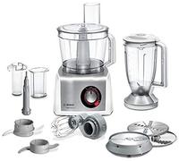 Bosch MC812S814 robot de cocina 1250 W 3,9 L Acero inoxidable, Blanco