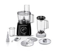 Bosch MCM3201B robot de cocina 800 W 2,3 L Negro, Transparente