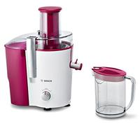 Bosch MES25C0 exprimidor Licuadora centrífuga 700 W Cereza (fruta), Transparente, Blanco