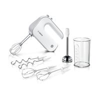 Bosch MFQ4075DE - Batidora (Batidora de mano, Plata, Blanco, Batir, Mezcla, 1,4 m, De plástico, 550 W)