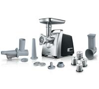 Bosch MFW68660 - Picadora de Carne ProPower 2200W 1 Velocidad Color Negro/Cromo