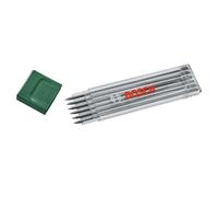 Bosch Minas grafito HB 6 piezas (accesorios lápiz marcador orificio profundidad; HB; 2,8 mm; estuche almacenamiento)