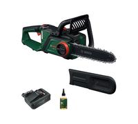 Bosch motosierra a batería PKE18V-30-28 (tecnología OptiCut, peso: 3,9 kg, velocidad de la cadena: 9 m/s, incluye batería y cargador)