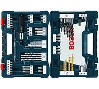 BOSCH Juego mixto de perforación y conducción de 91 piezas MS4091