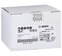BOSCH Muela abrasiva de fibra R780, Best for Metal + Inox 115 × 22,23 mm, G50 2608621605