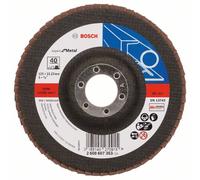 BOSCH Muela abrasiva de láminas X551, Expert for Metal D = 125 mm; G = 80, roto 2608607355