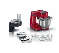 Bosch - Robot de cocina, Serie 2, MUM, 700 W, Rojo, MUMS2ER01