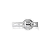 Bosch Accesorio para picadora de carne MUZ45SV2, 4 moldes, inoxidable, para MUM4, MUM Serie 2 y MUM5