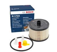 Bosch N1723 Filtro Diesel para Coche Filtro de Repuesto | Separa Partículas y Agua del Combustible, Protege el Sistema de Inyección