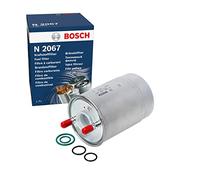 Bosch N2067 Filtro Diesel para Coche - Separa Partículas y Agua del Combustible, Protege el Sistema de Inyección