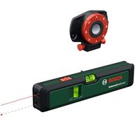 Bosch nivel de burbuja láser UniversalWallLevel (nivel de burbuja, nivel láser para una alineación sencilla en paredes, puntero láser para transferencia de alturas, en caja del comercio electrónico)