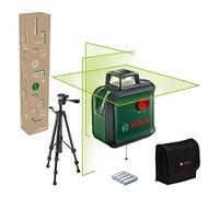 Bosch nivel láser de líneas cruzadas AdvancedLevel 360 (3 líneas de láser, incl. 360° para la alineación por toda la estancia, en caja para e-commerce)