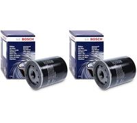 Bosch P2060 - Filtro de aceite para vehículos (Paquete de 2)