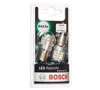 Bosch P21W LED Retrofit Lámparas para vehículos, 12 V 1 W BA15s, Lámparas x2