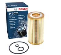Bosch P7070 Filtro de Aceite para Coche - Separa Hollín y Partículas Metálicas del Aceite del Motor, con una Fiable Lubricación del Motor