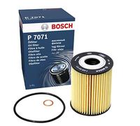 Bosch P7071 Filtro de Aceite para Coche - Separa Hollín y Partículas Metálicas del Aceite del Motor, con una Fiable Lubricación del Motor