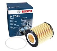 Bosch P7075 Filtro de Aceite para Coche - Separa Hollín y Partículas Metálicas del Aceite del Motor, con una Fiable Lubricación del Motor