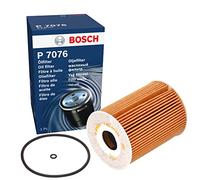 Bosch P7076 Filtro de Aceite para Coche - Separa Hollín y Partículas Metálicas del Aceite del Motor, con una Fiable Lubricación del Motor