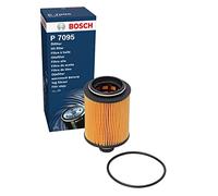 Bosch P7095 Filtro de Aceite para Coche - Separa Hollín y Partículas Metálicas del Aceite del Motor, con una Fiable Lubricación del Motor