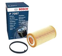Bosch P7097 Filtro de Aceite para Coche - Separa Hollín y Partículas Metálicas del Aceite del Motor, con una Fiable Lubricación del Motor