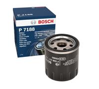 Bosch Filtro de aceite F 026 407 188 para Ford, Land Rover, Peugeot y Citroën