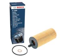 Bosch P7205 Filtro de Aceite para Coche Filtro de Repuesto | Separa Hollín y Partículas Metálicas del Aceite del Motor, con una Fiable Lubricación del Motor