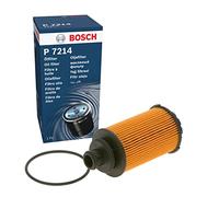 Bosch P7214 Filtro de Aceite para Coche - Separa Hollín y Partículas Metálicas del Aceite del Motor, con una Fiable Lubricación del Motor