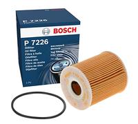 Bosch P7226 Filtro de Aceite para Coche Filtro de Repuesto | Separa Hollín y Partículas Metálicas del Aceite del Motor, con una Fiable Lubricación del Motor
