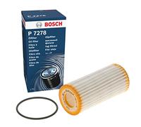 Bosch P7278 Filtro de Aceite para Coche - Separa Hollín y Partículas Metálicas del Aceite del Motor, con una Fiable Lubricación del Motor