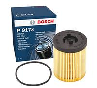 Bosch P9178 Filtro de Aceite para Coche - Separa Hollín y Partículas Metálicas del Aceite del Motor, con una Fiable Lubricación del Motor