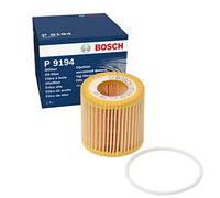 Bosch P9194 Filtro de Aceite para Coche - Separa Hollín y Partículas Metálicas del Aceite del Motor, con una Fiable Lubricación del Motor