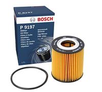 Bosch Filtro de aceite P9197 - Separa hollín y partículas metálicas - para MINI (R50/R53)