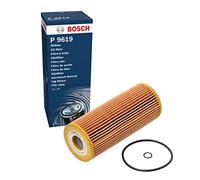 Bosch P9619 Filtro de Aceite para Coche - Separa Hollín y Partículas Metálicas del Aceite del Motor, con una Fiable Lubricación del Motor