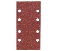 BOSCH Papel de lija 93x185mm, G40, 8 agujeros, Velcro, (10 uds) 2609256A80