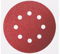 BOSCH Papel de lija C430, paquete de 5 125 mm, 240 2608605645