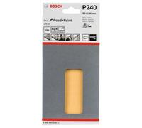 BOSCH Papel de lija C470 93 x 186 mm, 240 (10 uds) 2608605258